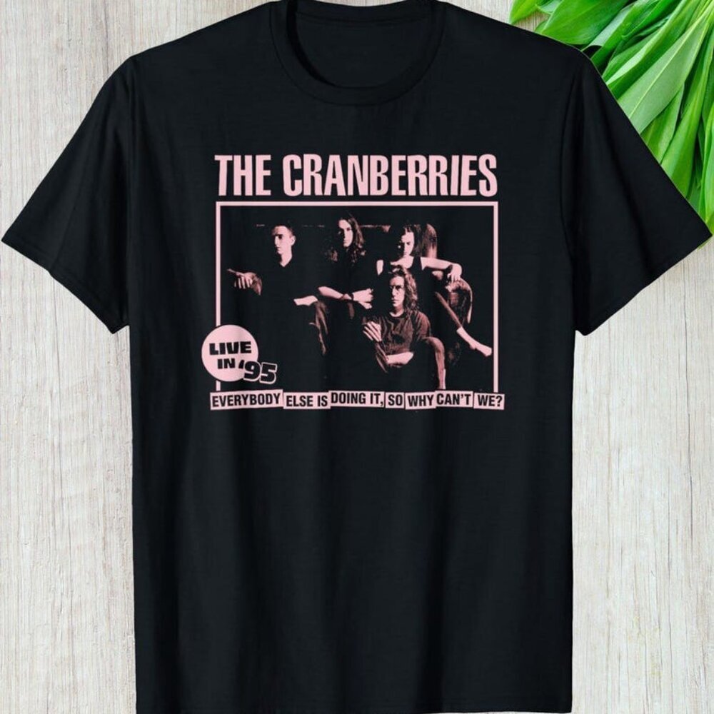 The Cranberries Tribute Retro Shirt, Concert Tour Live in 95 Custom Gift Graphic
